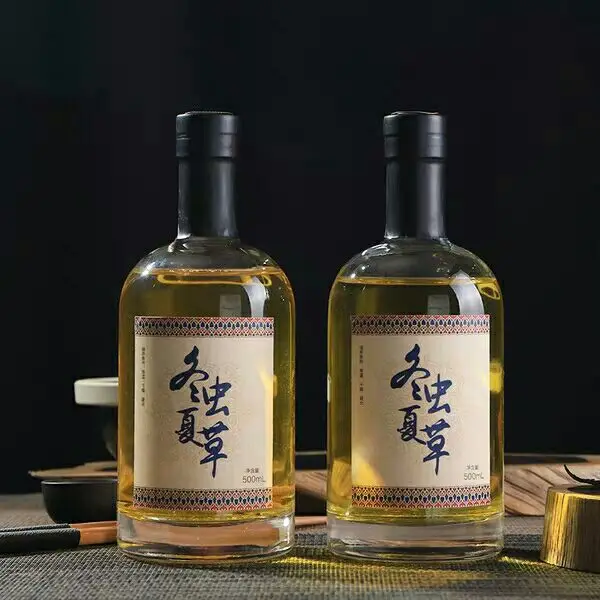 Factory Price Various Sizes Vodka/Whisky/Sherry  Glass Bottle