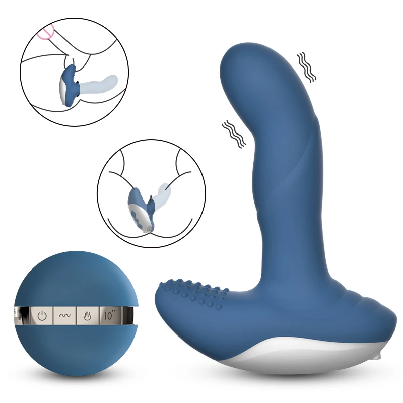 2020 New Remote Control  Rotating Electric Silicone Vibrator Sex Products Vibrator Dildo Male Prostate Massage Tools Massager