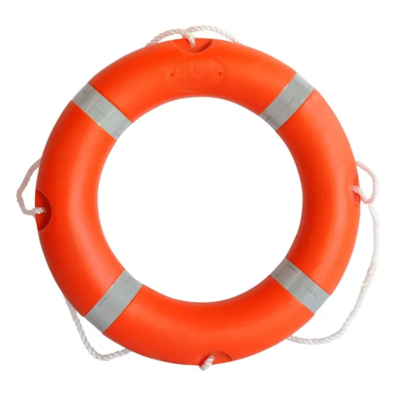 Wholesale 2.5kg Life Buoy Adult Kids Reflective Marine Rescue Buoy SOLAS Approved Flotation Life Ring with Life Line