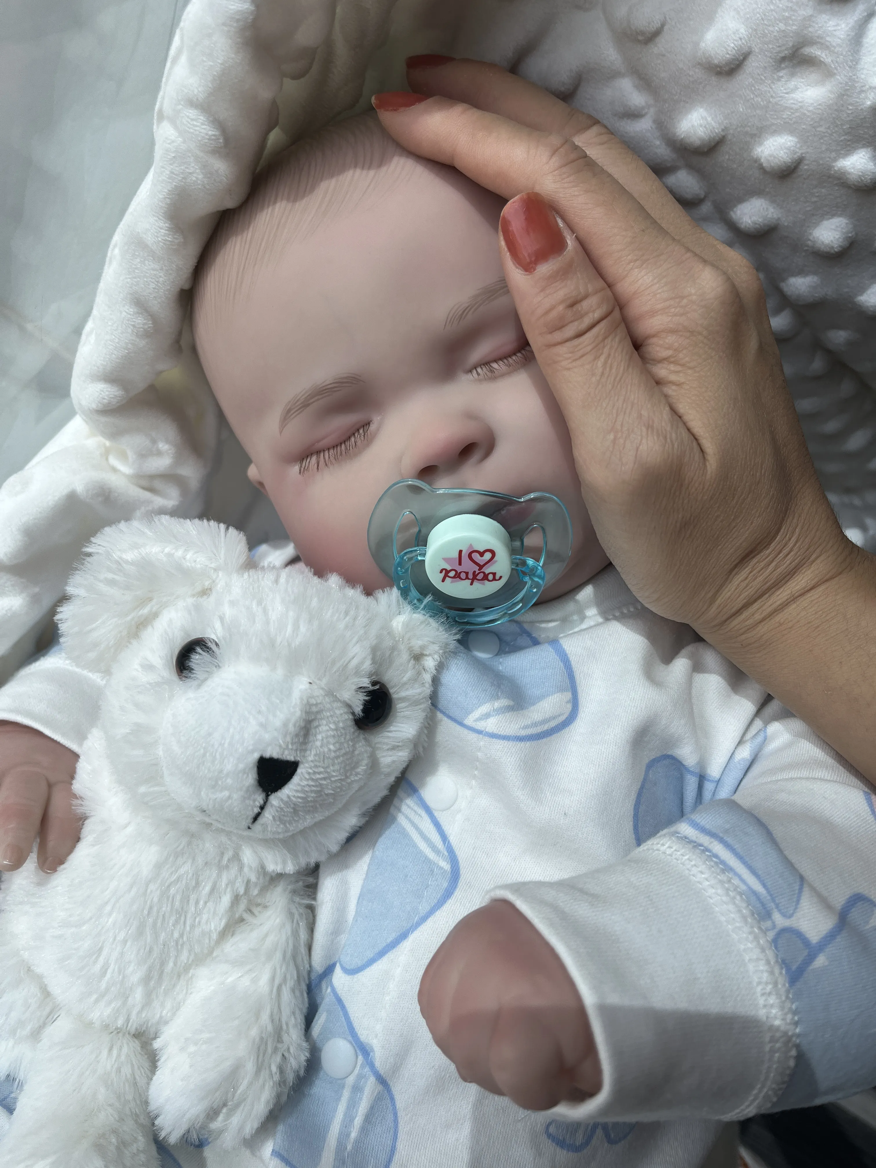 24-Inch Cute Toddler Reborn Baby Doll Joseph Toy Lifelike Paint 60 CM Vinyl Soft Toy Play-friendly Kids Gift Girls Collectible