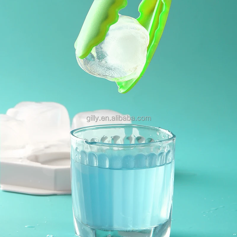 2024 new created rose shape Ice Cube Tray with Lid Ice Ball Maker Mold for Freezer Stackable Ice Trays with Covers