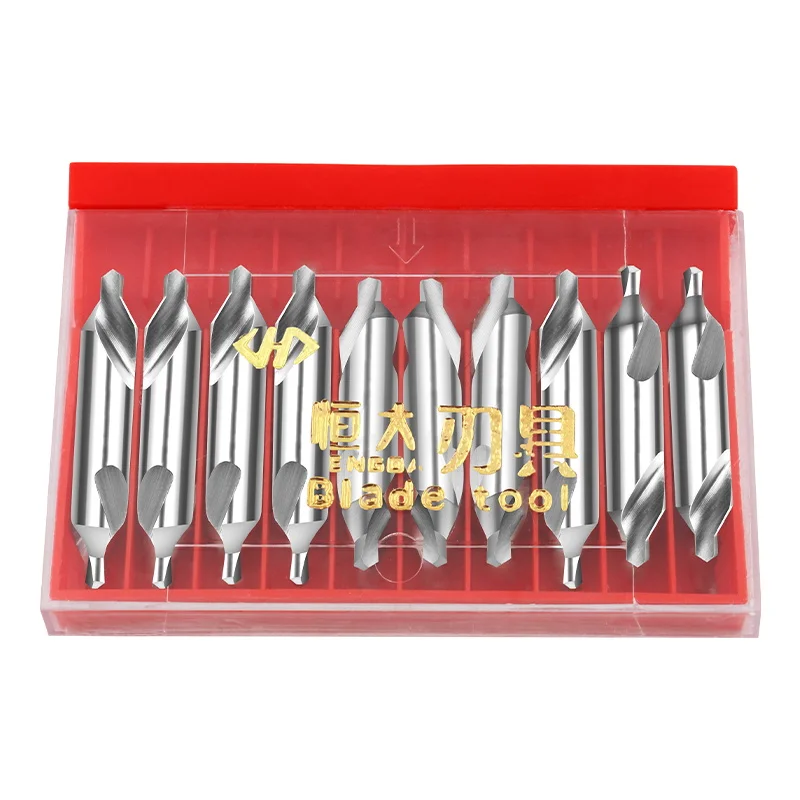 Wholesale Center Drill Fully Ground Spiral Flute Stainless Steel drilling filler center hss drill machine tool OEM CNC