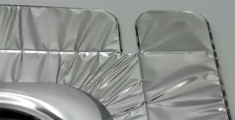 Recyclable Aluminum foil gas stove in dubai mat hob protectors