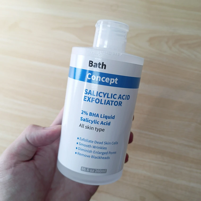 OEM/ODM 100% Natural Skin Care Essential Oil Skin Repair Exfoliating Acne Face Serum With Salicylic Acid