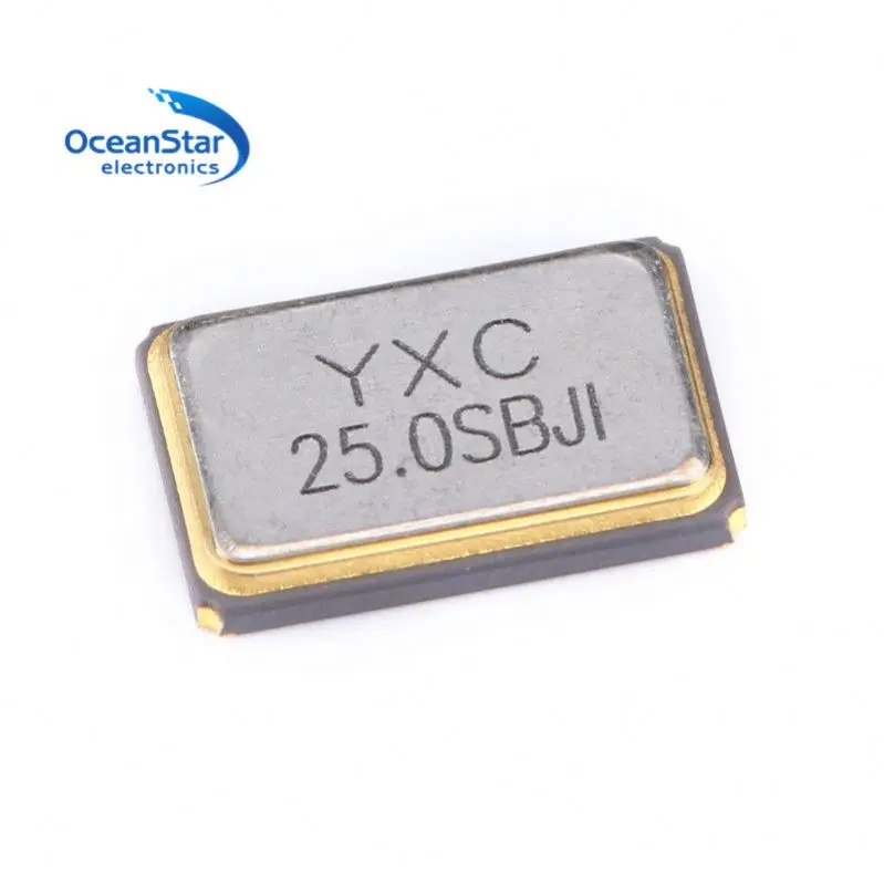 3225 5032 SMD пассивный кварцевый генератор YSX531SL YSX1612SL YSX321SL 8 МГц 12 16 20 12pF 20pF точность 10ppm