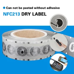 Free Sample 14443a 13.56mhz Rfid Smart Tag Ntag213/ntag215/ntag216 Chip Nfc Tag / Label / Sticker