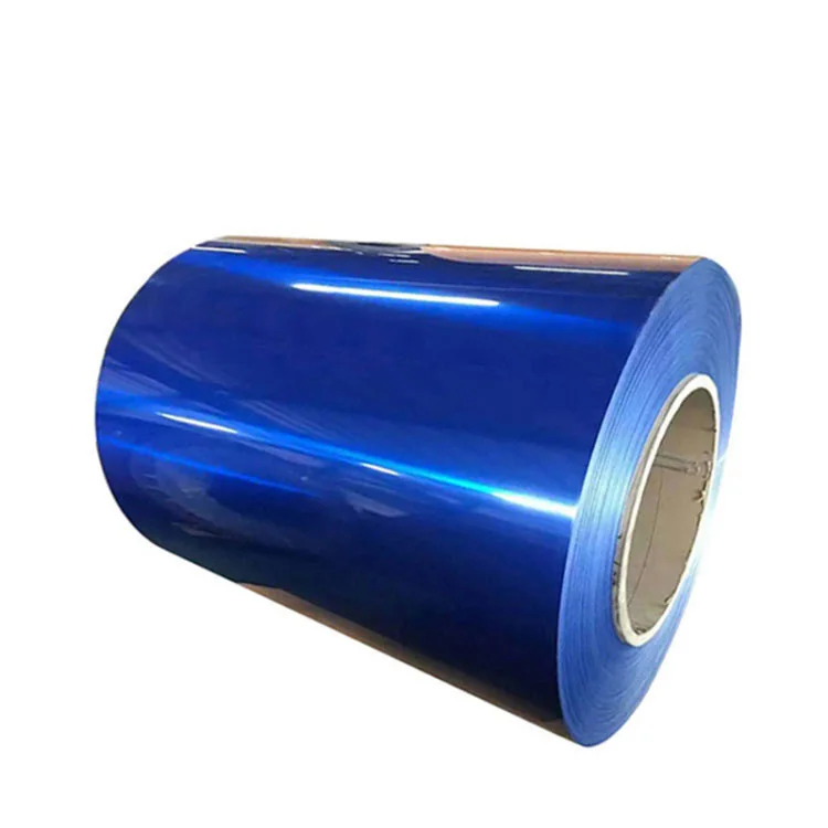 factory wholesale 3003 1060 1100 5052 5053 PE/PVDF roll strip color coated Aluminum Coil for roofing