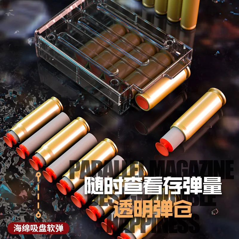 Toy Gun Sniper Barret bb gun With Rubber Foam Bullets Guns Boys Soft Bullet Machine Snipers Children compressed air sniper