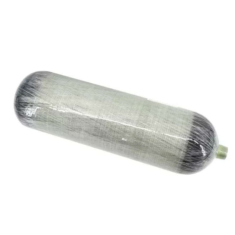 3L 6.8L 9L High Pressure Air Bottle 4500psi 30mpa 300bar Carbon Fiber Gas Cylinder Scuba Tank