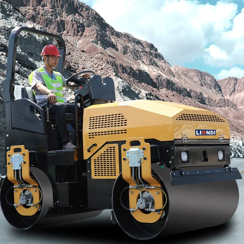Liondi construction machinery site asphalt roller micro roller DVR-3000