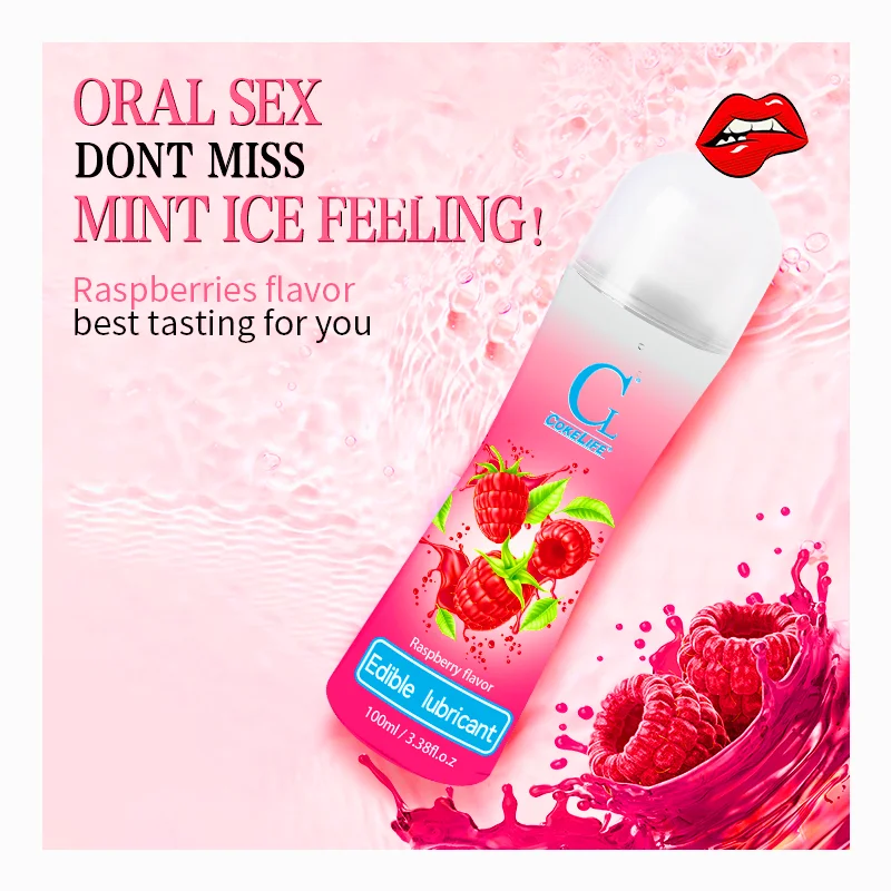 CokeLife OEM ODM Lubrifiant Sexuel Plant Based Natural EdibleWomen Gel Lubricant Oral Jelly Manufacturer For Anal and Vaginal