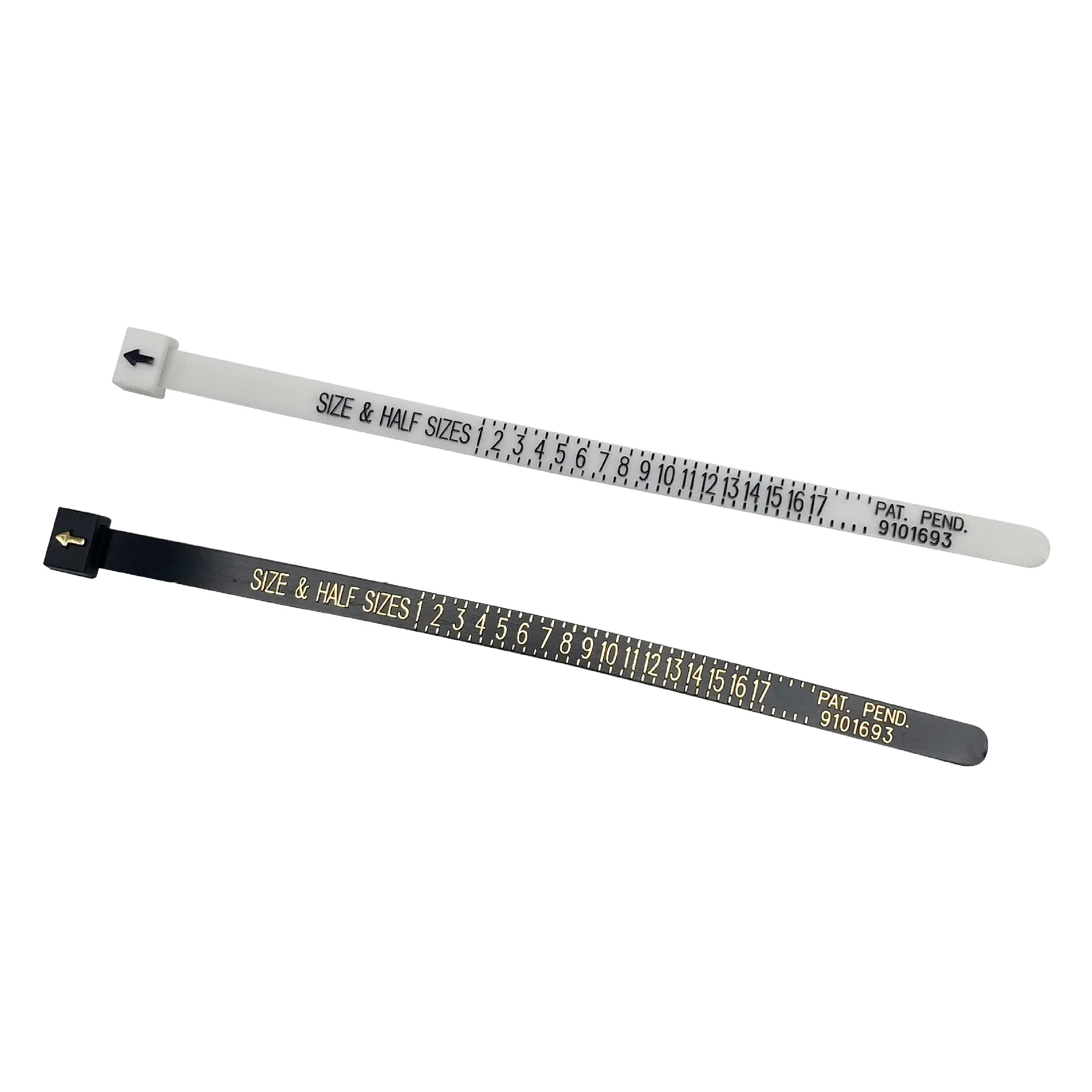 NJC Jewelry Ring Measuring Tool Europe USA Hong Kong Japan UK Size Plastic Ring Ruler Band Reusable Beauty Tool Tape Measure