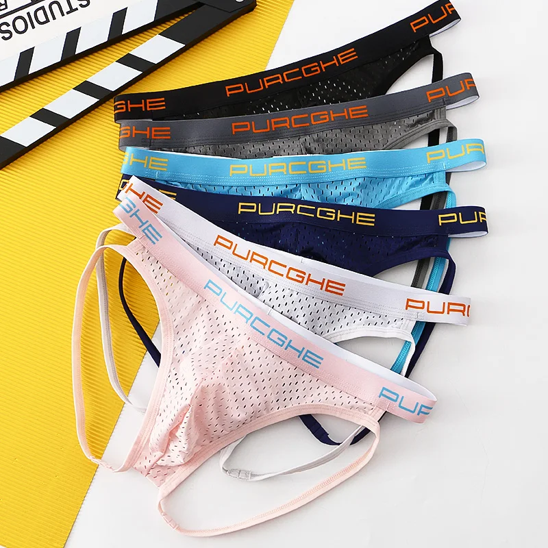 customized wholesale penis hole men japanese jockstrap underwear men thailand