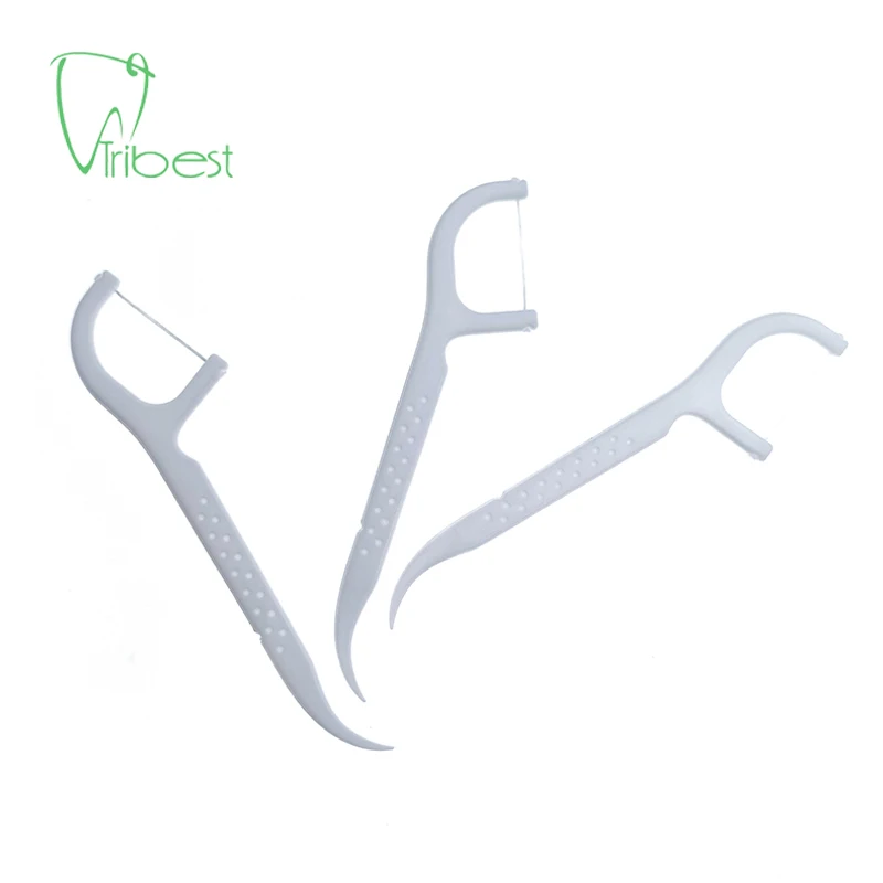 Tribest-hilo Dental de nailon sin encerar Logo personalizado con caja de plastico