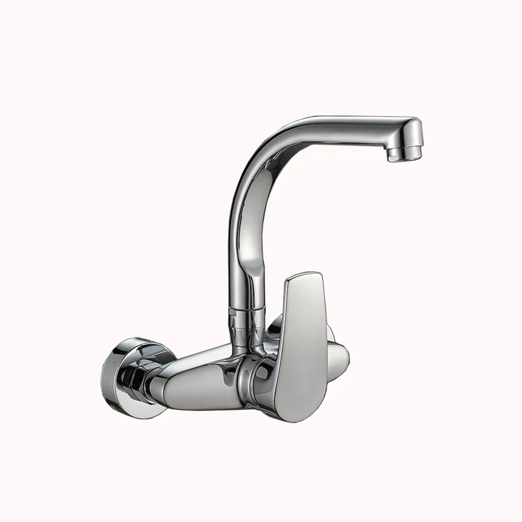 Momali Factory Price Dual Handles Brass Wall Mounted Bathroom Fittings Bath Shower Faucets