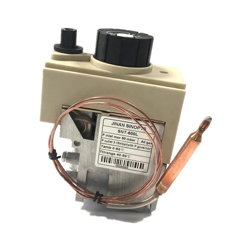 Sinopts 40-90 degree gas boiler temperature gas water heater thermostatic gas valve
