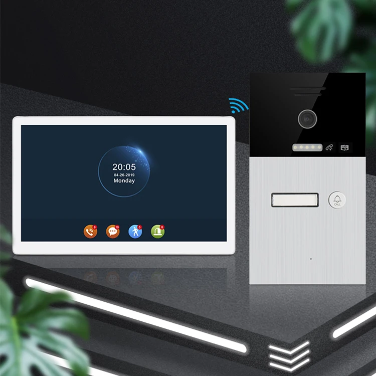 TCP/IP smartphone 2 apartment video intercom