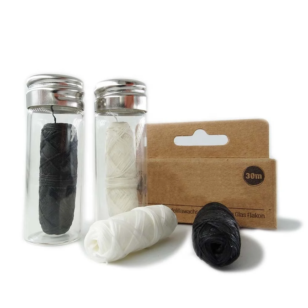 Wholesale mint waxed 30m 50m dental floss manufacturer