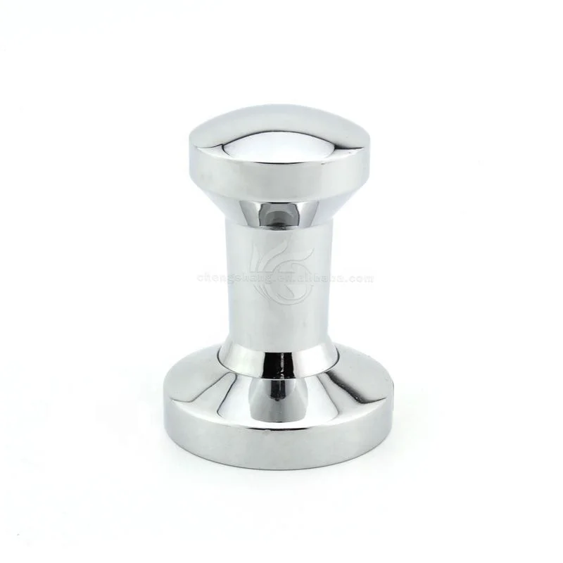 57mm Iron plating mirror polish Espresso Coffee Tamper 53mm Bean Press Coffee Powder Hammer
