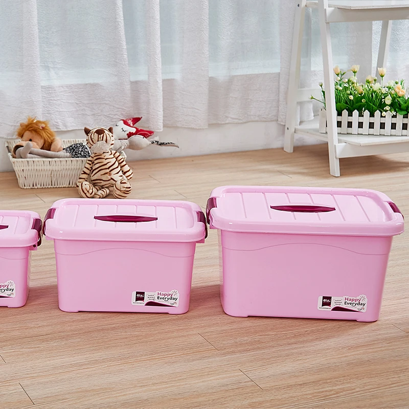 
Square home supplies tool bins plastic storage box for boys and girls file storage boxes & bins 