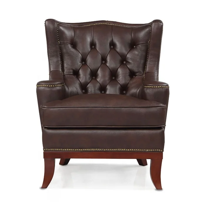 King Queen PU Leather Chesterfield Tufted Sofa Accent Living Room Furniture with Cowhide Design Home Decor
