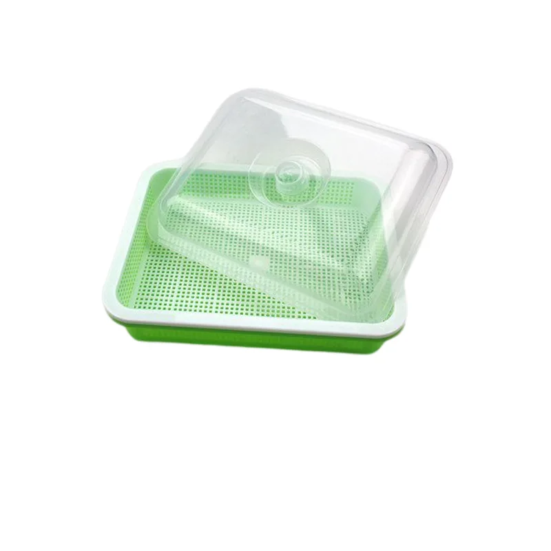 Sprout Bean vegetable planting with high cover lid heat preservation and moisturizing seedling tray soilless cultivation kit