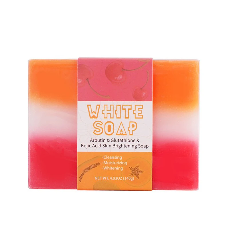 140g Arbutin Glutathione Kojic Acid Soap Papaya Bath Toilet Whitening Kojic Acid Glutathione Soap