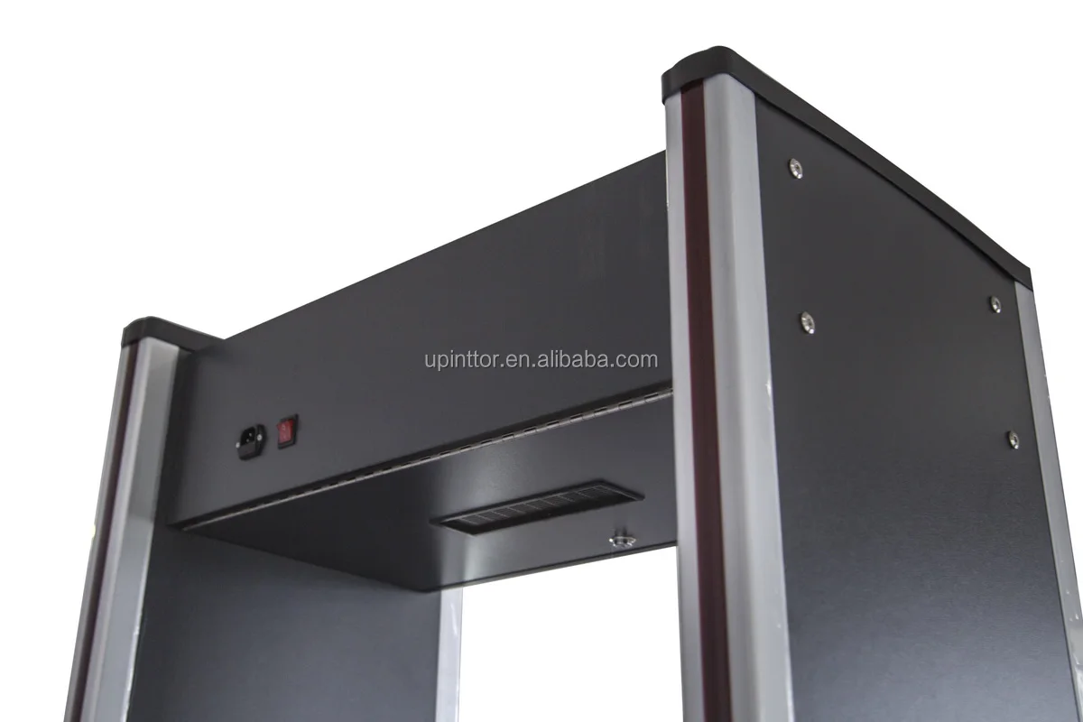 walk through metal detector door frame body scanner multi zone archway metal detector