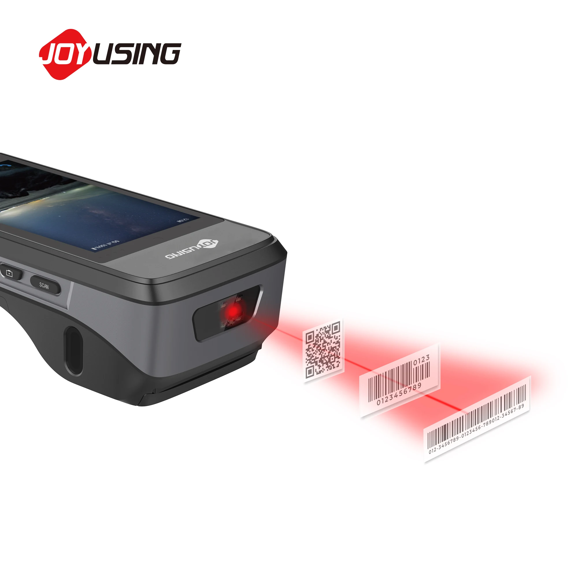 Персональная цифровая помощь PDA Карманный NFC кардридер со сканером штрих-кодов и отпечатком пальца мошенник