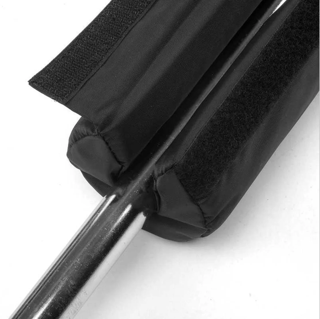 New Design Black Fabric Supported Pull Up Grip Neck Shoulder Barbell Squat Pad and shoulder protective pads  for Weight Lifting