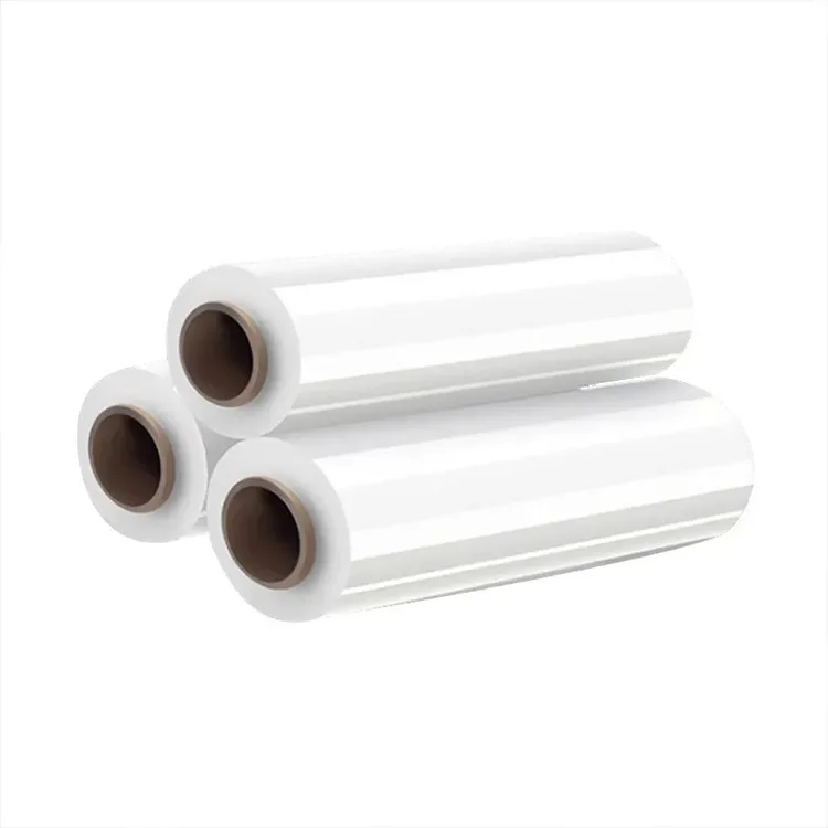 Packung Polyethylene Transparente Paletten Wickel Stretch Folie Roll Hand Pe Stretch Folie