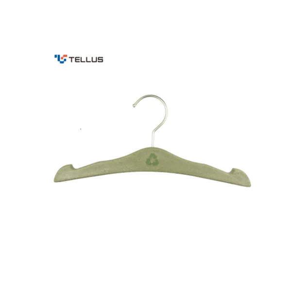 100% Recycled Ocean and Ocean Bound Plastic Sustainable Adult Hanger (Green)
