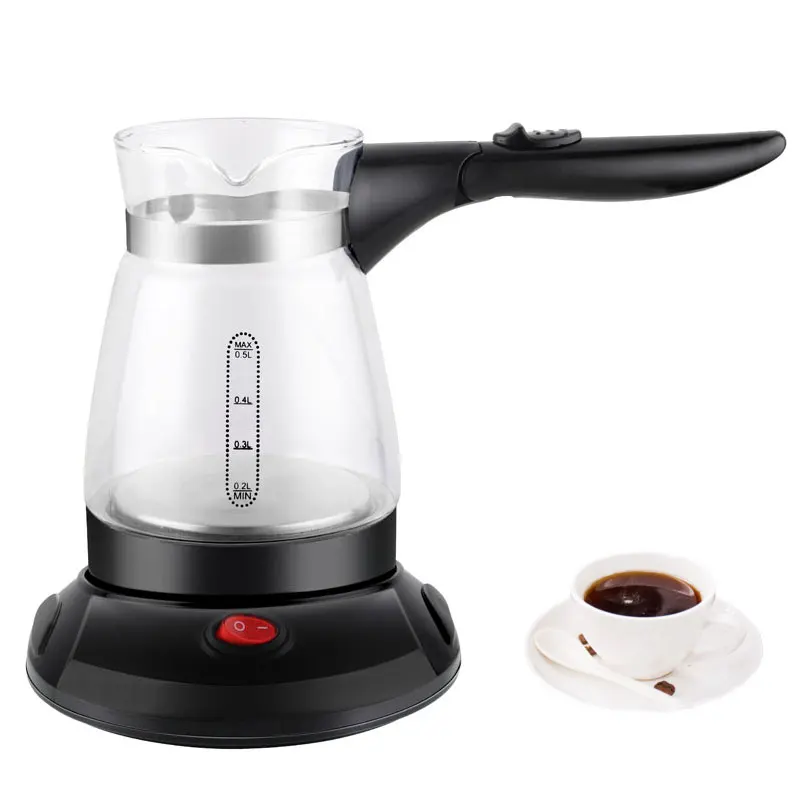 Home Appliance 2021 Tea Electric Glass Kettle Turkish Coffee Maker