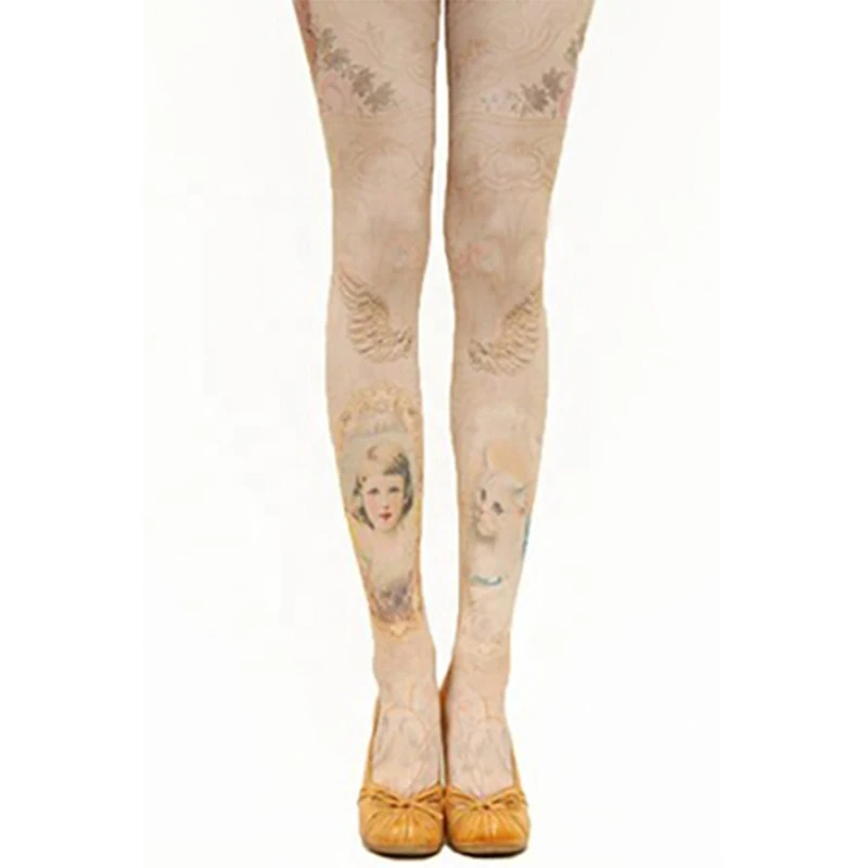 Большие тату рукава на всю ногу под заказ тату чулки для ног