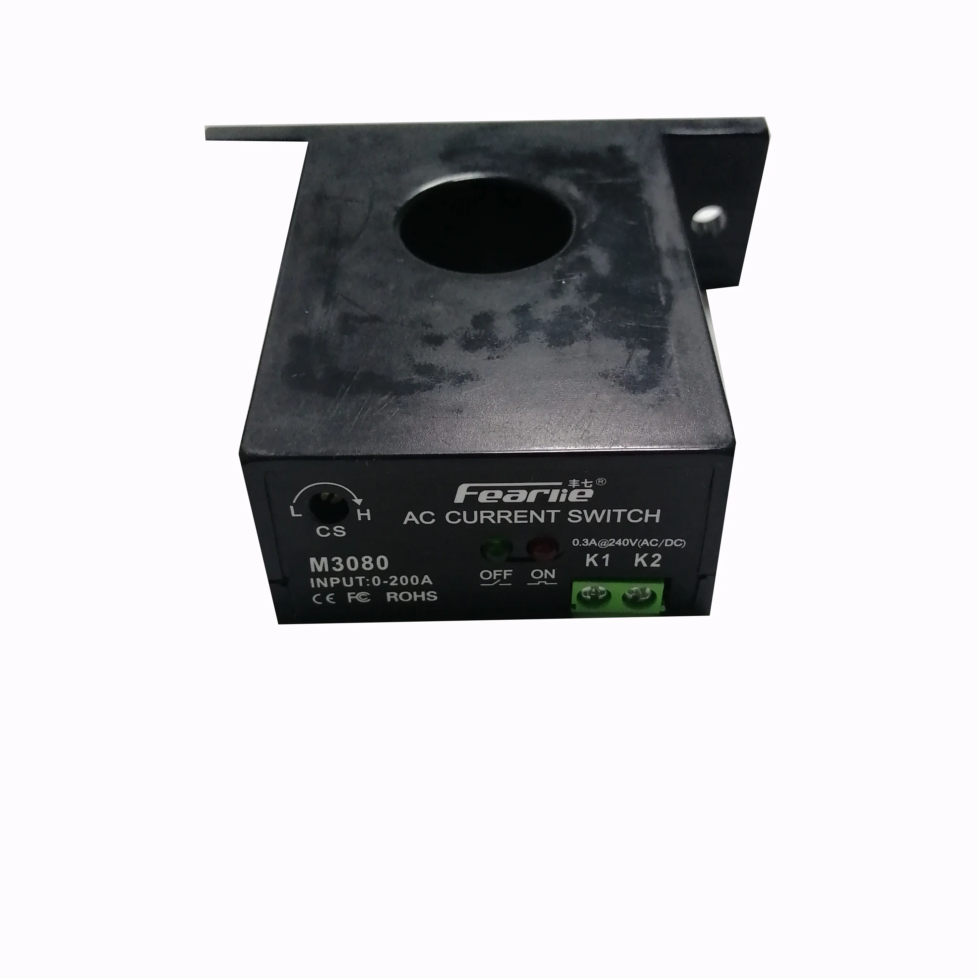 Normally Open AC Current sensing switch measuring and monitoring CURRENT SENSOR