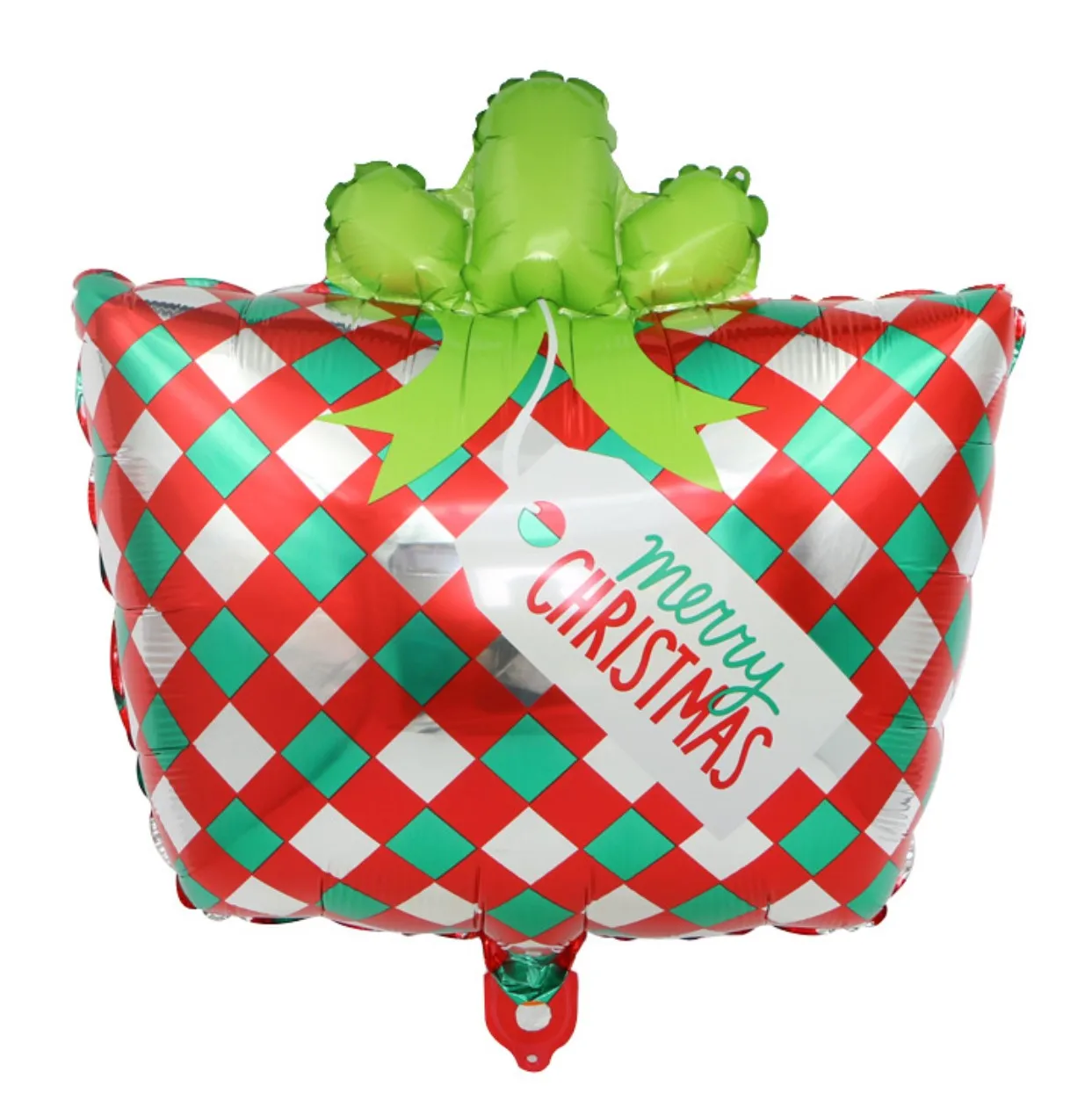 Small Siamese Christmas Gift Decal Bag Balloon and Bear Round Balloon