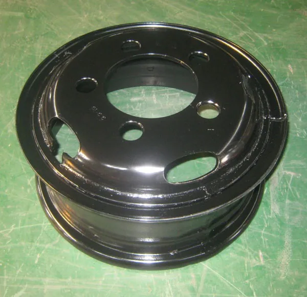 
tube steel wheel 5.5-16 for truck 