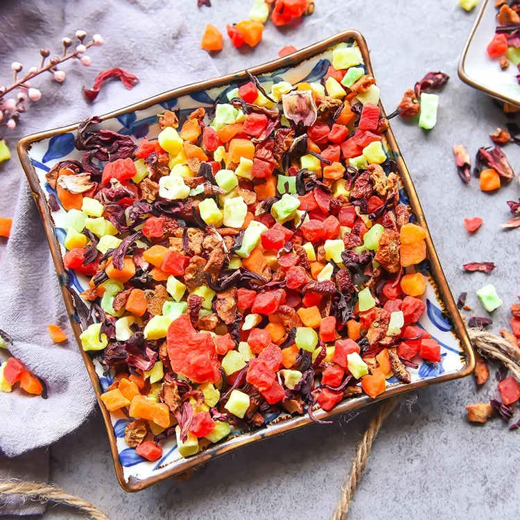  Китайский Ассорти сушеных фруктов чай со вкусом забота о здоровье органические фрукты