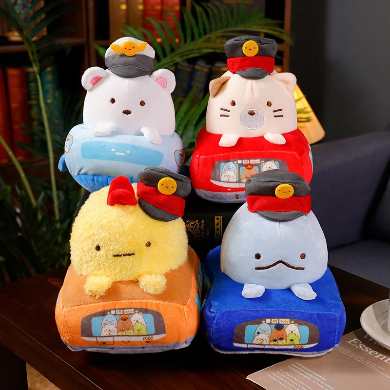 Новое 2024 существо Ruunjoy Sumikkogurashi выпускной сезон плюшевые куклы мягкие подарки на докторская шляпа игрушки