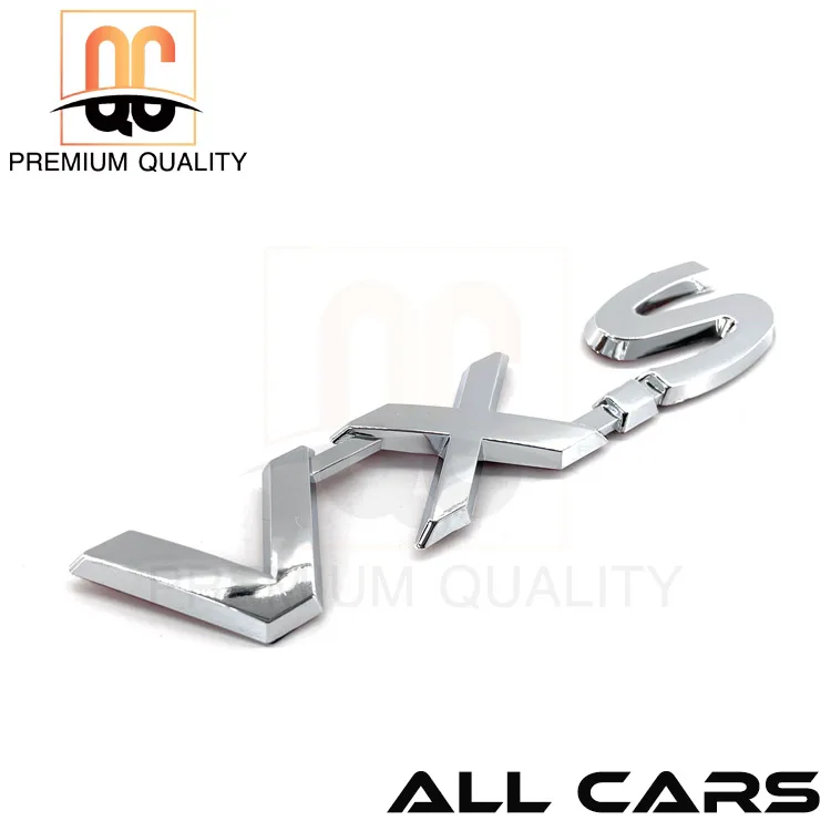Logo upgrade chrome ABS car emblem VXS for all kind of cars