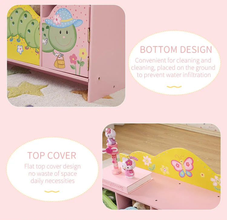 ETG-01 WholesaleWooden Kids Furniture Kids Toys Cabinet Storage for Baby Cupboard