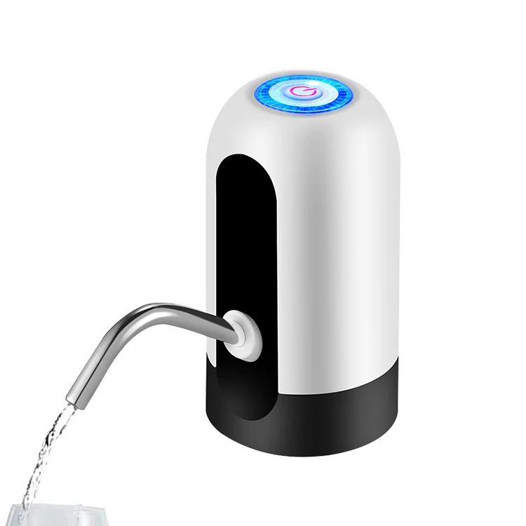 Kinscoter бытовой пластиковый маленький портативный ручной насос для бутылок с питьевой водой для кемпинга