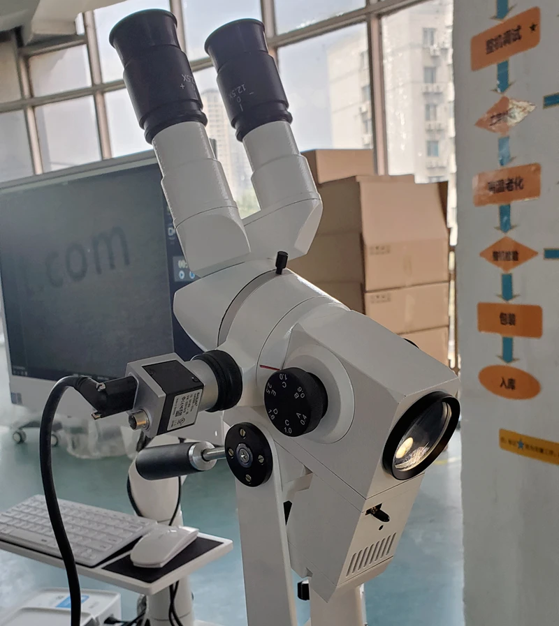 Kernel KN-2200BII 3D visual Optical binoculars digital video colposcope gynecology examination vagina colposcopy instrument