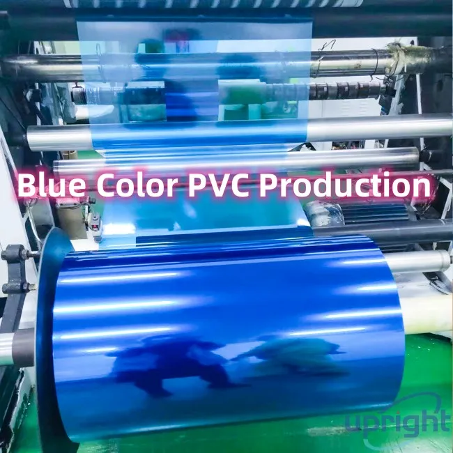 Upright Plastic Blister Shell Pack Pvc Semi Rigid Roll Food Grade Pvc Film For Food Packing