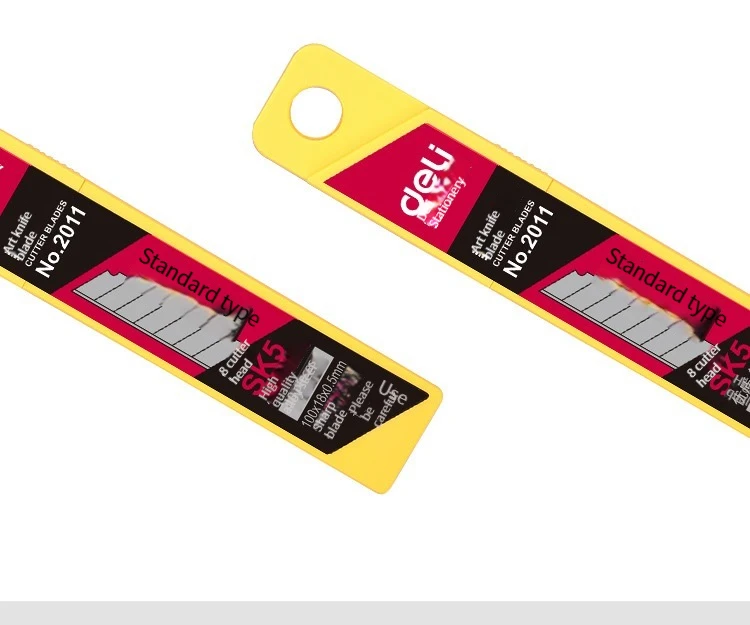 Deli 2011 Artwork Blade High carbon steel paper cutter, black blade thickened large industrial knife