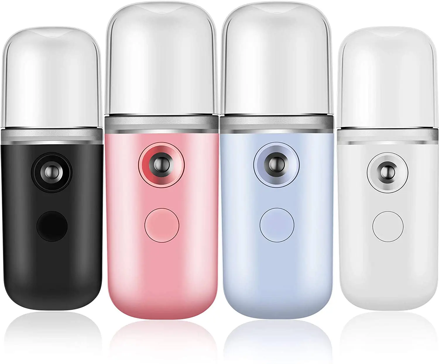 Nano Facial Sprayer Mini Facial Steamer Face Mist Steamer Mini Handy Mist Sprayer USB Rechargeable Nano Facial Mister for Daily