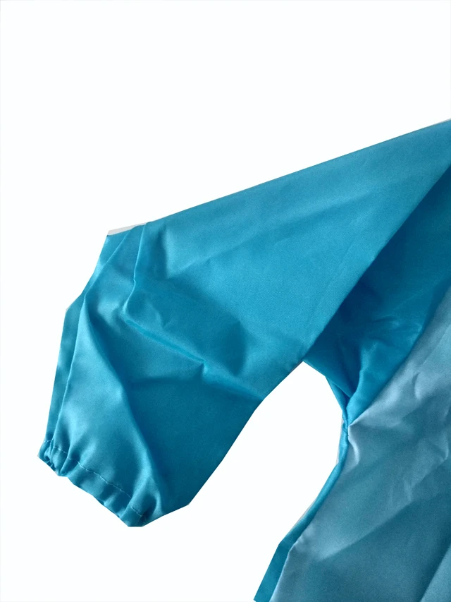 
small polyester sleeve apron with printing for children 