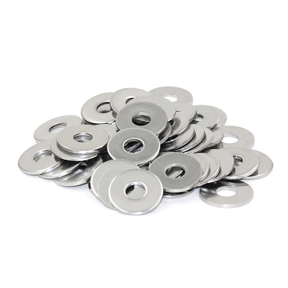 Factory Price Stainless Steel 304 Large Diameter Flat Washers