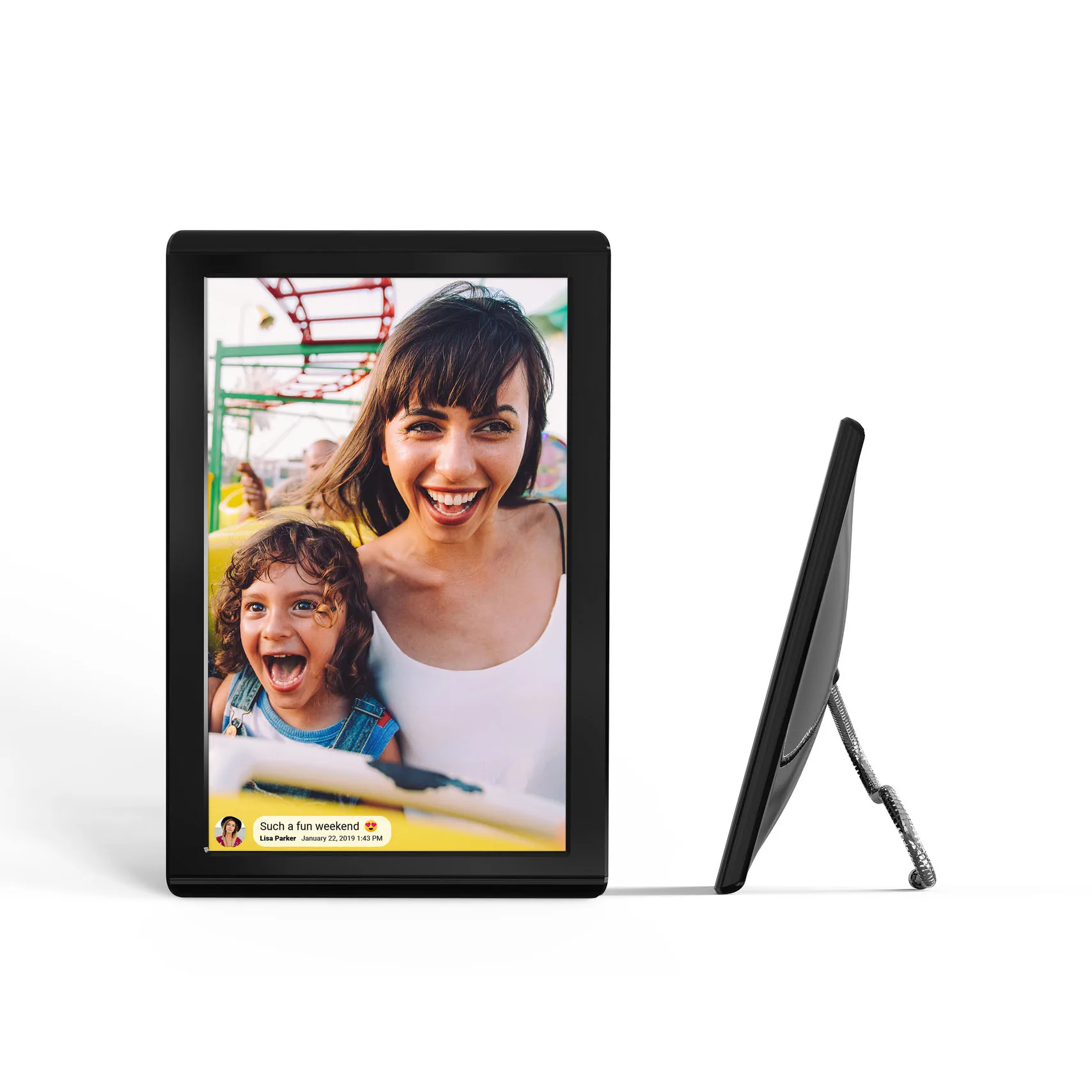 14 1 дюймовый сенсорный экран Smart Cloud Wooden Wifi цифровая