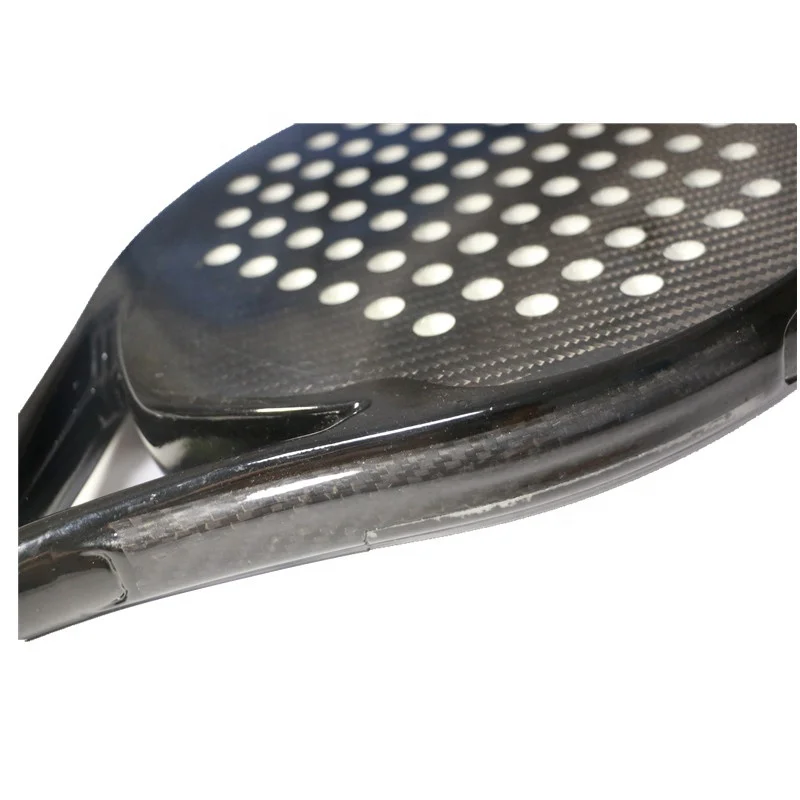 Customized 38MM thick paddel tennis racket with decal printing